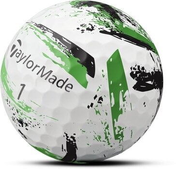 Нова топка за голф TaylorMade Speed Soft Golf Balls Ink Green - 5