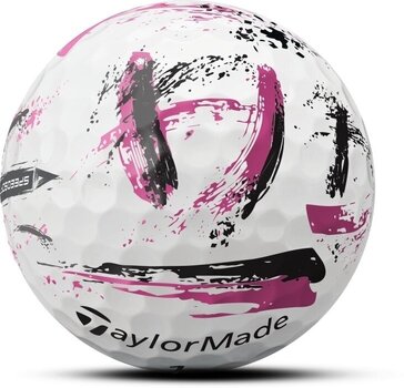 Golfball TaylorMade Speed Soft Golf Balls Ink Pink - 6