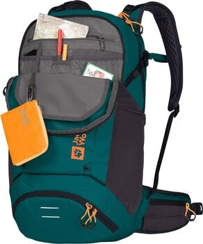 Outdoor Backpack Jack Wolfskin Moab Jam Shape 25 Sea Green M Outdoor Backpack - 2