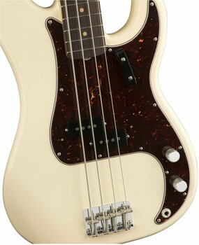 Elektromos basszusgitár Fender American Original ‘60s Precision Bass RW Olympic White - 5