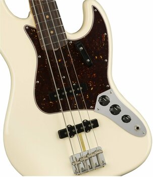 4-kielinen bassokitara Fender American Original ‘60s Jazz Bass RW Olympic White - 5