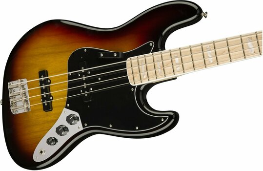 Elektrische basgitaar Fender American Original ‘70s Jazz Bass MN 3-Tone Sunburst - 3
