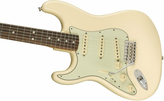 Guitare électrique Fender American Original ‘60s Stratocaster RW LH Olympic White - 3