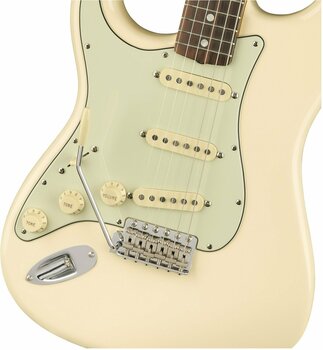 Electric guitar Fender American Original ‘60s Stratocaster RW LH Olympic White - 5