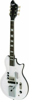 Guitare électrique Supro White Holiday Americana Guitar Dawn White - 4