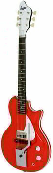 Guitare électrique Supro Belmont Vibrato Americana Guitar Poppy Red - 4