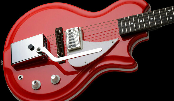 Guitare électrique Supro Belmont Vibrato Americana Guitar Poppy Red - 5