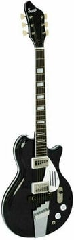 Chitară electrică Supro Black Holiday Americana Guitar Jet Black - 3