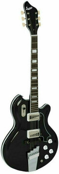 Guitare électrique Supro Coronado II Americana Guitar Jet Black - 3