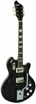Guitare électrique Supro Coronado II Vibrato Americana Guitar Jet Black - 2