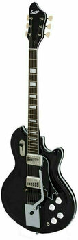 Guitare électrique Supro Coronado II Vibrato Americana Guitar Jet Black - 3