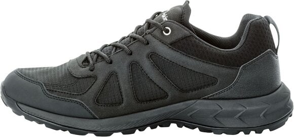 Mens Outdoor Shoes Jack Wolfskin Woodland 2 Texapore Low M Black 41 Mens Outdoor Shoes - 4