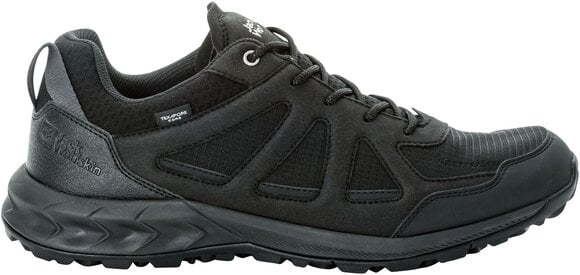 Mens Outdoor Shoes Jack Wolfskin Woodland 2 Texapore Low M Black 44 Mens Outdoor Shoes - 2