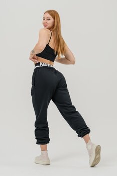 Fitness Trousers Nebbia Fitness Sweatpants Muscle Mommy Black XS Fitness Trousers - 5