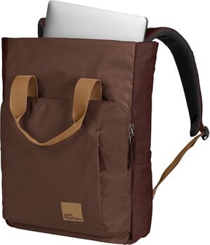 Lifestyle Backpack / Bag Jack Wolfskin Hoellenberg Dark Mahogany Backpack - 3