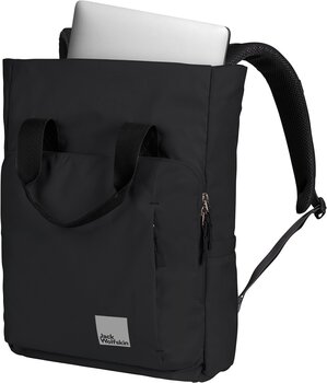 Lifestyle Backpack / Bag Jack Wolfskin Hoellenberg Black Backpack - 2