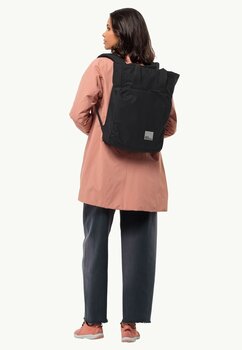 Lifestyle Backpack / Bag Jack Wolfskin Hoellenberg Black Backpack - 4