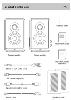 Hi-Fi Wireless speaker
 Edifier QR65 Halo 2.0 Black - 10