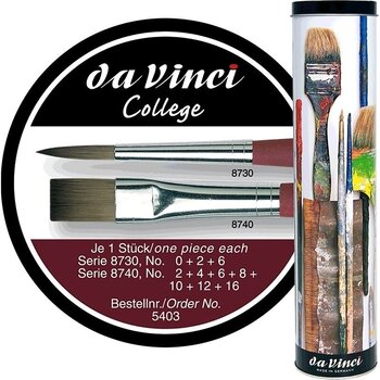 Målarpensel Da Vinci 5403 College 10 pcs - 2
