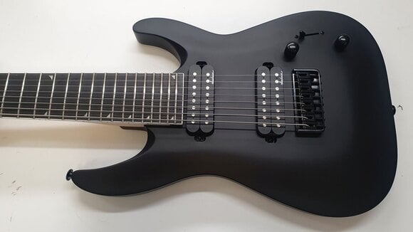 8 húros elektromos gitár Jackson JS Series JS32-8 Dinky DKA AH Satin Black (Használt ) - 2