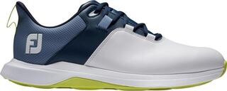 Pánské golfové boty Footjoy ProLite White/Navy/Lime - 1