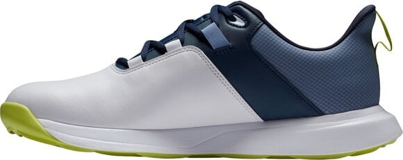 Ανδρικό Παπούτσι για Γκολφ Footjoy ProLite Mens Golf Shoes White/Navy/Lime 43 - 3