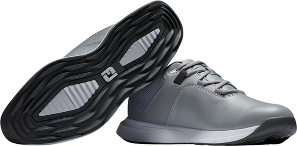 Heren golfschoenen Footjoy ProLite Mens Golf Shoes Grey/Charcoal 42 - 6