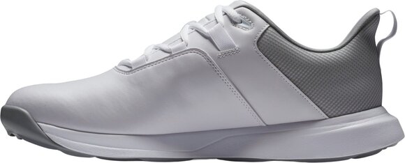 Golfskor för herrar Footjoy ProLite Mens Golf Shoes White/Grey 40,5 - 3