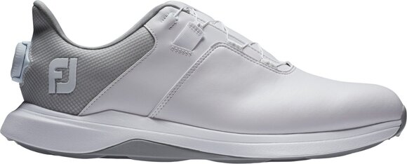 Pánske golfové topánky Footjoy ProLite Mens Golf Shoes White/White/Grey 41 - 2