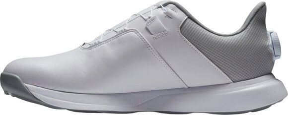 Chaussures de golf pour hommes Footjoy ProLite Mens Golf Shoes White/White/Grey 42,5 - 3