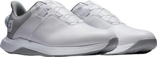 Muške cipele za golf Footjoy ProLite Boa White/White/Grey - 4
