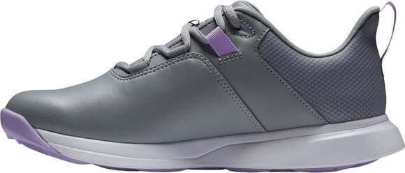 Chaussures de golf pour femmes Footjoy ProLite Womens Golf Shoes Grey/Lilac 36,5 - 3
