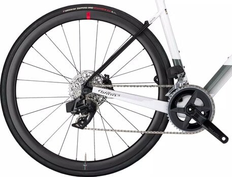 Bicicleta de estrada Wilier Garda Disc Shimano 105 DI2 12S RD-R7150 2x12 White/Black/Glossy M Shimano - 2