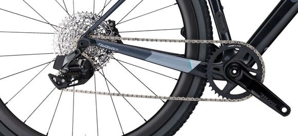 Bicicleta Gravel / Cyclocross Wilier Rave SL Shimano GRX RD-RX822 GS 1x12 Black/Silver/Glossy L Shimano 2024 - 5