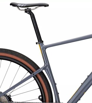 Cyklar för grus/cyklocross Wilier Adlar Shimano GRX RD-RX822 GS 1x12 Grey/Yellow/Glossy XL Shimano 2024 - 4