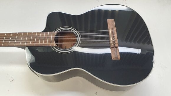 Classical Guitar with Preamp Takamine GC2CE 4/4 Black (Pre-owned) - 2