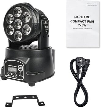 Cabeza móvil Light4Me COMPACT PMH 7x8W Cabeza móvil - 6