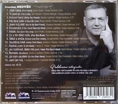 Muzyczne CD František Nedvěd - Ve Svých Písních Žiješ Dál (CD) - 2