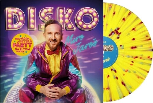 Schallplatte Miro Jaroš - Disko (Yellow Splatter Coloured) (LP) - 2