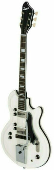 Guitarra eléctrica Supro Martinique Vibrato Americana Guitar Ermine White - 4