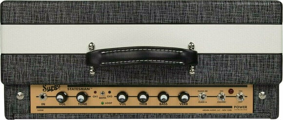 Amplificador combo a válvulas para guitarra Supro Statesman 1x12 Tube Combo - 4