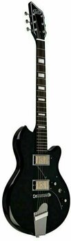 Elektrische gitaar Supro Westbury Guitar Jet Black - 4