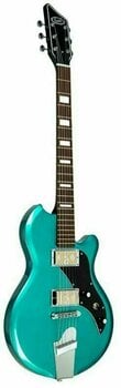 Guitarra eléctrica Supro Westbury Guitar Turquoise Metallic - 3