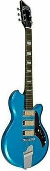 Guitare électrique Supro Hampton Guitar Ocean Blue Metallic - 4