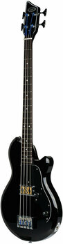 Elektrische basgitaar Supro Huntington 1 Bass Guitar Jet Black - 3