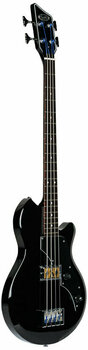 Elektrische basgitaar Supro Huntington 1 Bass Guitar Jet Black - 4
