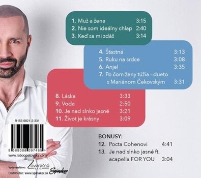 Hudobné CD Robo Opatovský - Nie Som Ideálny Chlap (CD) Hudobné CD - 2