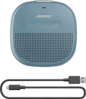 bärbar högtalare Bose Soundlink Micro Blue - 7