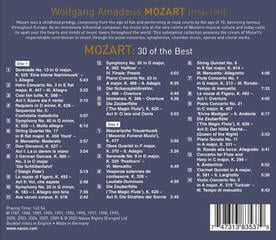 Music CD W.A. Mozart - 30 Of The Best (Capella Istropolitana/Moyzes Quartet/Jeno Jando) (2 CD) - 1