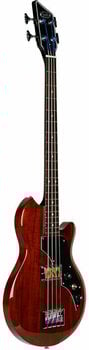 4-strenget basguitar Supro Huntington 1 Bass Guitar with Piezo Natural Mahogany - 3